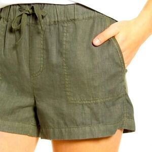 CASLON - linen Short - navy blend - Size Large